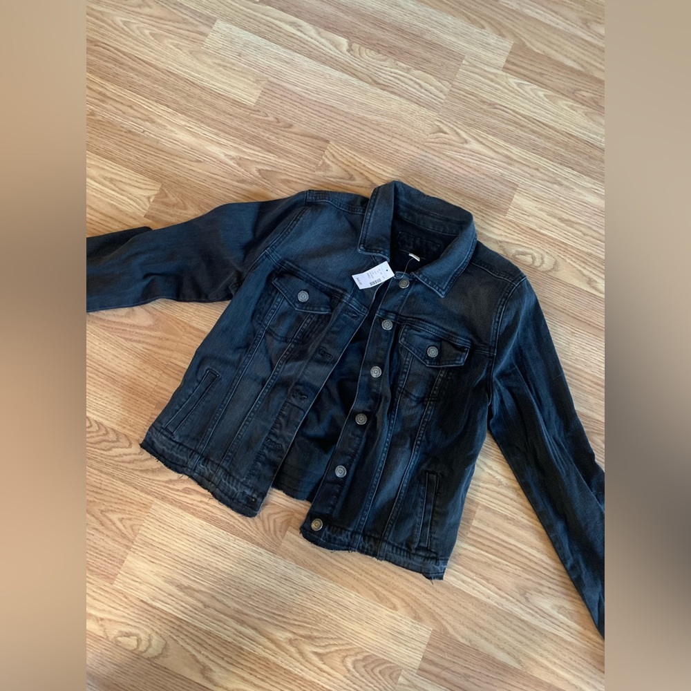 Brand New Black Jean Jacket